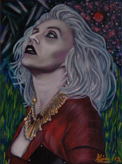 Oil Painting > Reflection ( Debbie Harry )